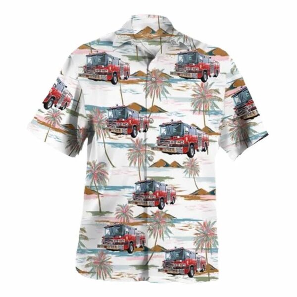 Fairfield, California, Fairfield Fire Department Hawaiian Shirt Fairfield, California, Fairfield Fire Department Hawaiian Shirt