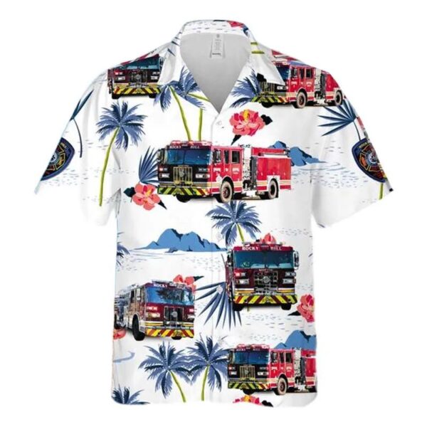 Fire Department Of Rocky Hill Hawaiian Shirt Fire Department Of Rocky Hill Hawaiian Shirt