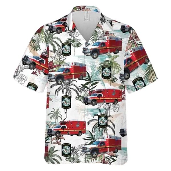Florida Seminole County Fire Department Ems Hawaiian Shirt