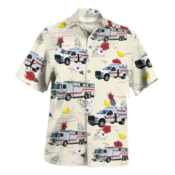 Fredericksburg, Virginia, Company 1 – Falmouth Volunteer Fire Department Hawaiian Shirt