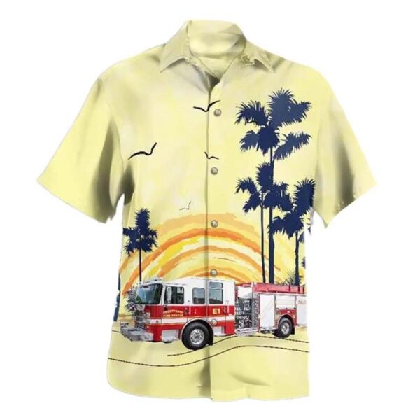 Frostproof, Florida, Frostproof Fire Department Hawaiian Shirt Frostproof, Florida, Frostproof Fire Department Hawaiian Shirt