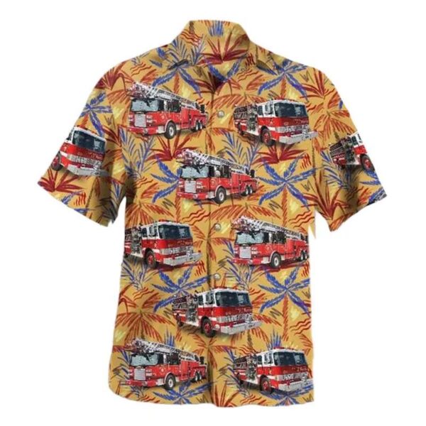 Gardiner, Maine, Gardiner Fire Department Hawaiian Shirt Gardiner, Maine, Gardiner Fire Department Hawaiian Shirt