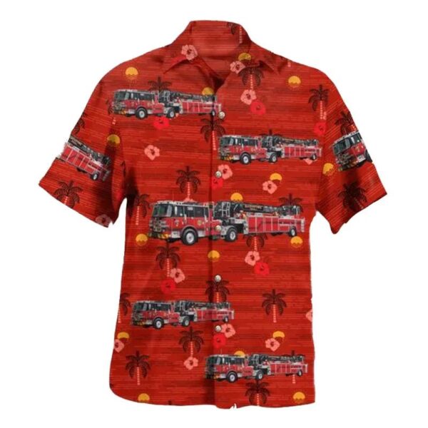 Hagerstown, Maryland, Hagerstown Fire Department Christmas Hawaiian Shirt