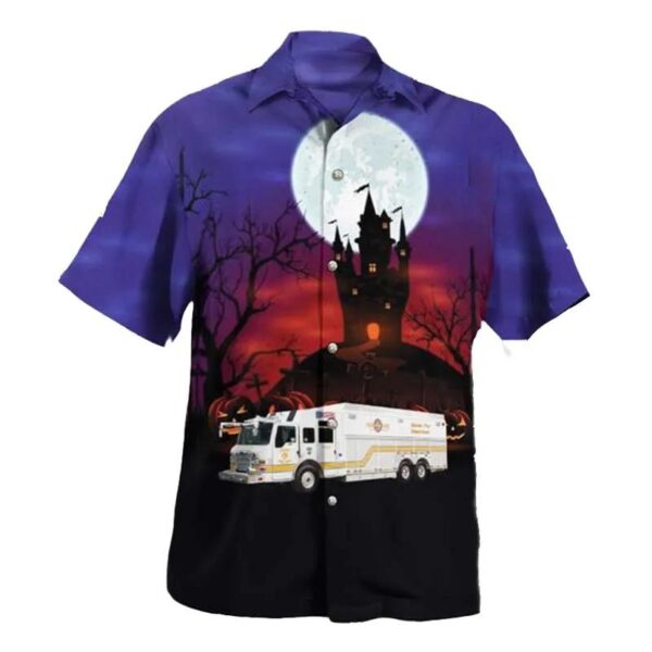 Halloween, Denver Fire Department, Denver, Colorado Hawaiian Shirt