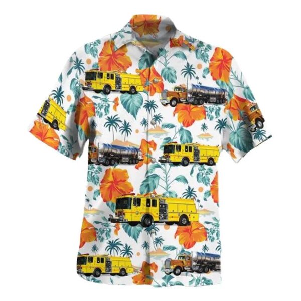 Hancocks Bridge, New Jersey, Lower Alloways Creek Fire Department Hawaiian Shirt Hancocks Bridge, New Jersey, Lower Alloways Creek Fire Department Hawaiian Shirt