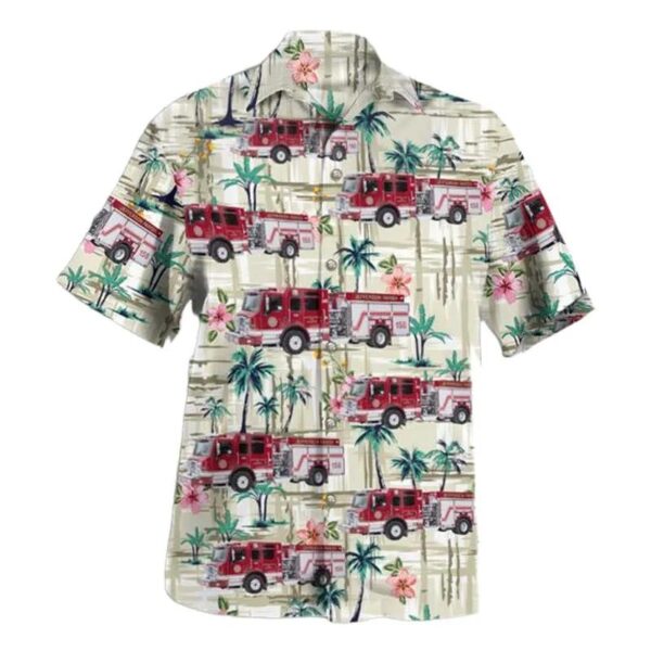 Jefferson, Louisiana, East Bank Consolidated Fire Department Hawaiian Shirt Jefferson, Louisiana, East Bank Consolidated Fire Department Hawaiian Shirt