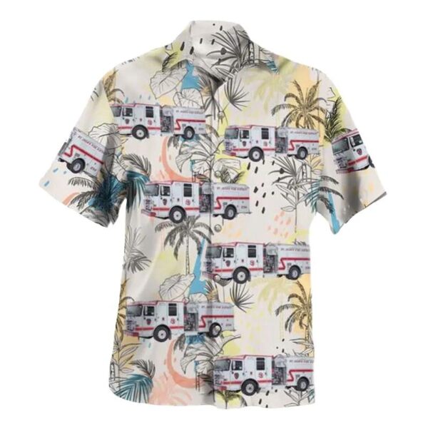 John’s Island, South Carolina, St. Johns Fire Department Hawaiian Shirt