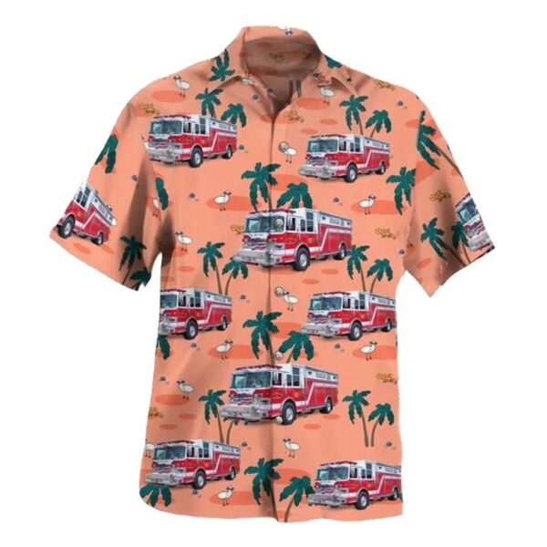 Kersey, Pennsylvania, Fox Township Volunteer Fire Department Hawaiian Shirt Kersey, Pennsylvania, Fox Township Volunteer Fire Department Hawaiian Shirt
