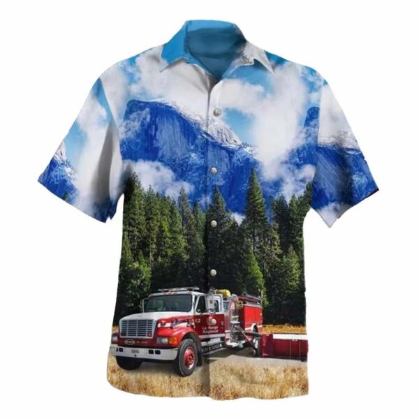 La Ronge Regional Fire Department, La Ronge, Saskatchewan, Canada Hawaiian Shirt La Ronge Regional Fire Department, La Ronge, Saskatchewan, Canada Hawaiian Shirt