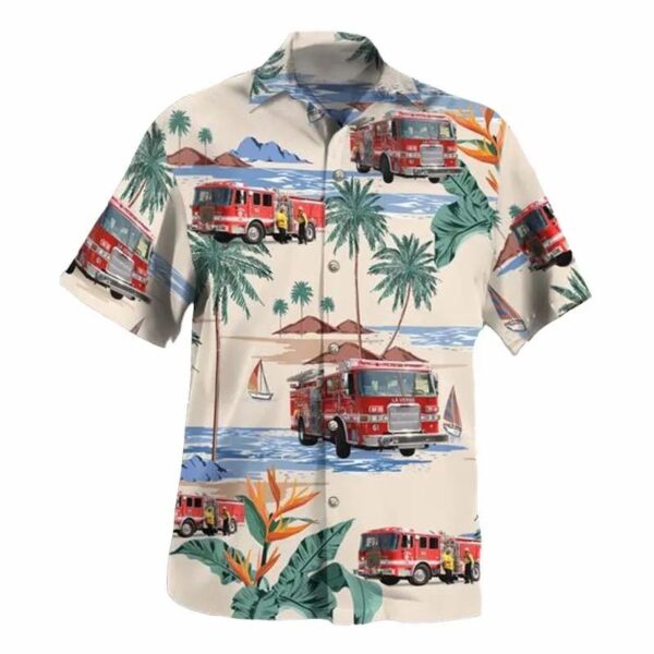 La Verne Fire Department, La Verne, California Hawaiian Shirt