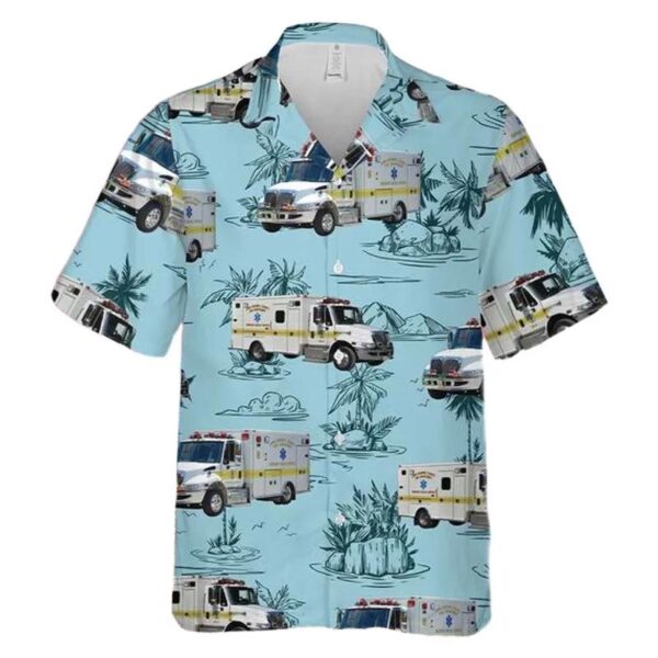 Maryland Anne Arundel County Fire Department Ems Hawaiian Shirt