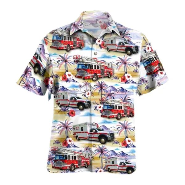 Mcconnelsville, Ohio, Malta-mcconnelsville Fire Department Hawaiian Shirt Mcconnelsville, Ohio, Malta-mcconnelsville Fire Department Hawaiian Shirt