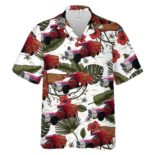 Minnesota Cottage Grove Fire Department Ems Hawaiian Shirt Minnesota Cottage Grove Fire Department Ems Hawaiian Shirt