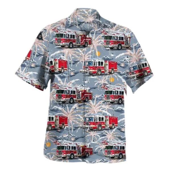 Mohegan Lake, New York, Lake Mohegan Fire Department Hawaiian Shirt Mohegan Lake, New York, Lake Mohegan Fire Department Hawaiian Shirt