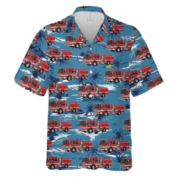 New Fire Department Portland Oregon Unites States Firefighter Fighter Rescue Hawaiian Shirt