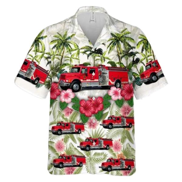 Northeast Nelson Fire Department, Bloomfield, Kentucky Hawaiian Shirt Northeast Nelson Fire Department, Bloomfield, Kentucky Hawaiian Shirt