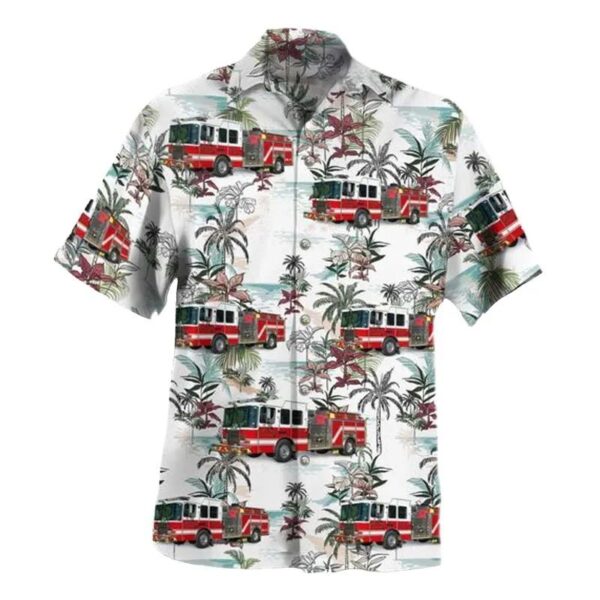Ossipee, New Hampshire, Ossipee Corner Fire Department Hawaiian Shirt Ossipee, New Hampshire, Ossipee Corner Fire Department Hawaiian Shirt
