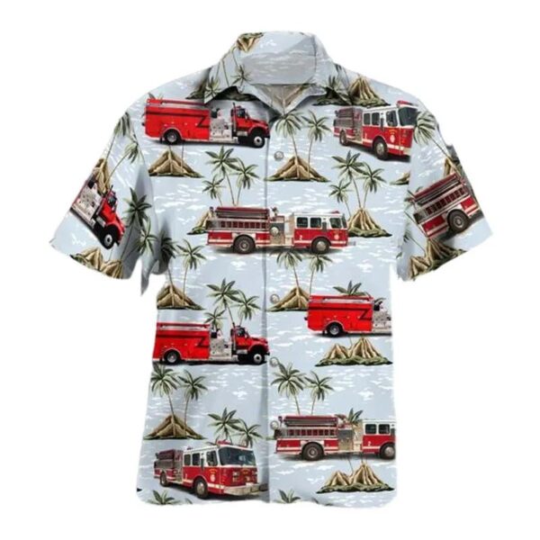 Pumpkintown Fire Department, Pickens, South Carolina Hawaiian Shirt