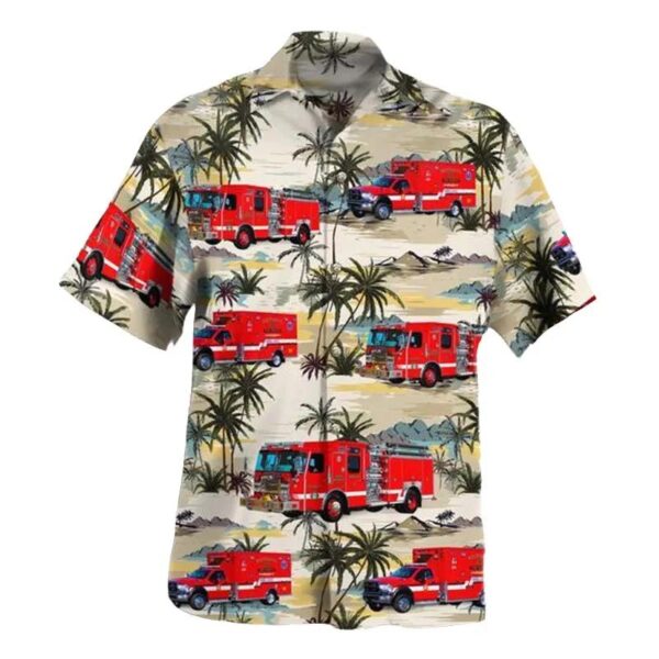 Scituate Fire Department, Scituate, Massachusetts Hawaiian Shirt Scituate Fire Department, Scituate, Massachusetts Hawaiian Shirt
