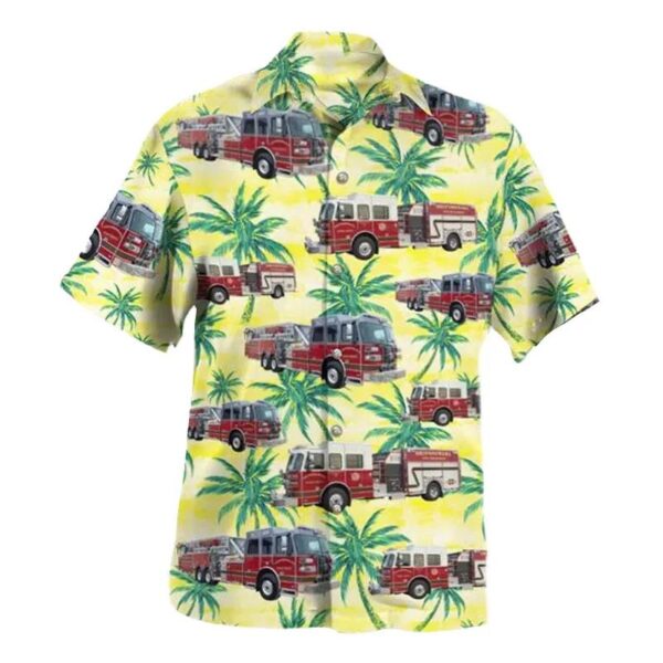 Shipshewana, Indiana, Shipshewana Fire Department Hawaiian Shirt Shipshewana, Indiana, Shipshewana Fire Department Hawaiian Shirt