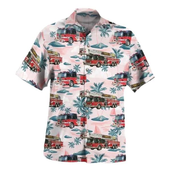 Stafford, Virginia, Company 10 – Widewater Volunteer Fire Department (potomac Hills Station) Hawaiian Shirt Stafford, Virginia, Company 10 – Widewater Volunteer Fire Department (potomac Hills Station) Hawaiian Shirt