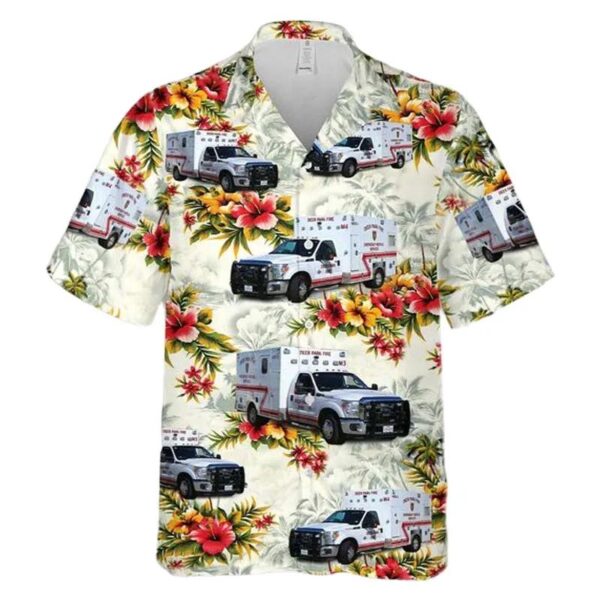 Texas Deer Park Fire Department Ems Ambulance Hawaiian Shirt Texas Deer Park Fire Department Ems Ambulance Hawaiian Shirt