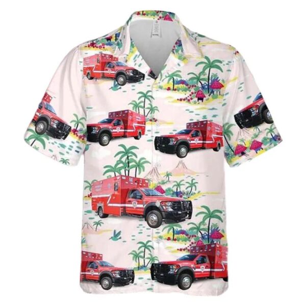 Texas San Angelo Fire Department Ems Hawaiian Shirt