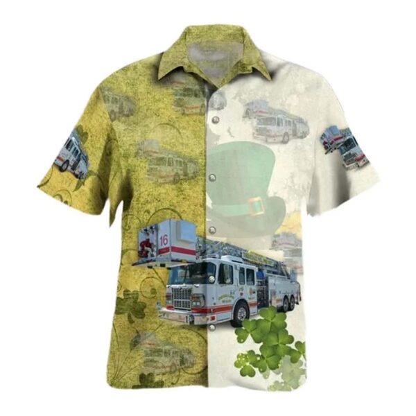 Thibodaux Volunteer Fire Department, Patrick Day Hawaiian Shirt