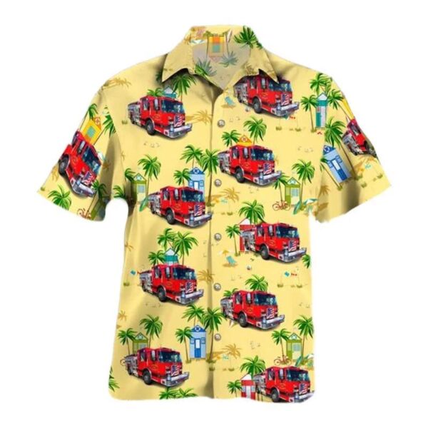 Tichigan Volunteer Fire Department, Waterford, Wisconsin Hawaiian Shirt Tichigan Volunteer Fire Department, Waterford, Wisconsin Hawaiian Shirt