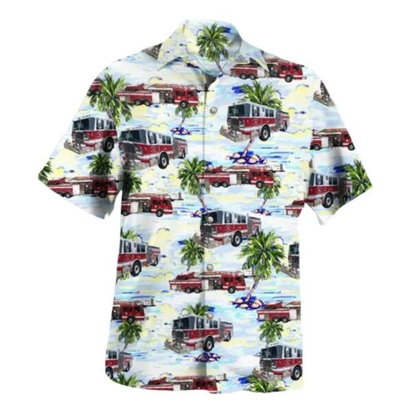 Town Of Clarksville, Indiana, Clarksville Fire Department Hawaiian Shirt