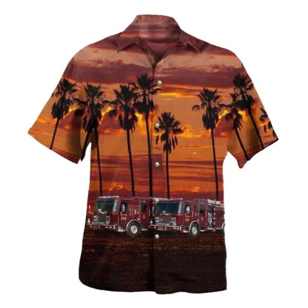 Urbana, Illinois, City Of Urbana Fire Department Hawaiian Shirt