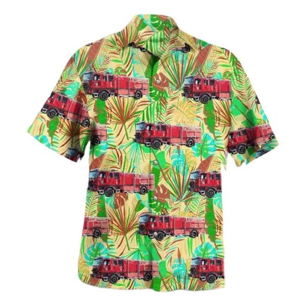 Vail, Colorado, Vail Fire Department Hawaiian Shirt Vail, Colorado, Vail Fire Department Hawaiian Shirt