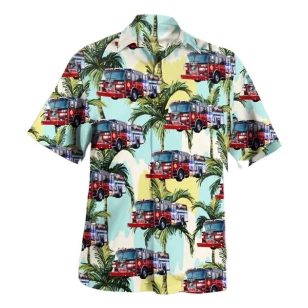 Webster, New York, West Webster Fire Department Hawaiian Shirt