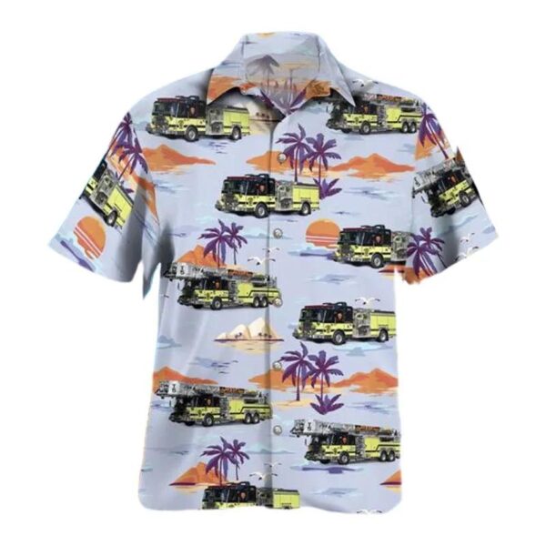 Woodbridge, New Jersey, Avenel Fire Department Hawaiian Shirt