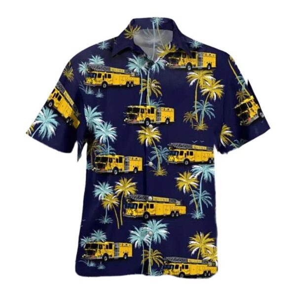 Woodbridge, Virginia, Volunteer Fire Department (lake Ridge Station) Hawaiian Shirt Woodbridge, Virginia, Volunteer Fire Department (lake Ridge Station) Hawaiian Shirt