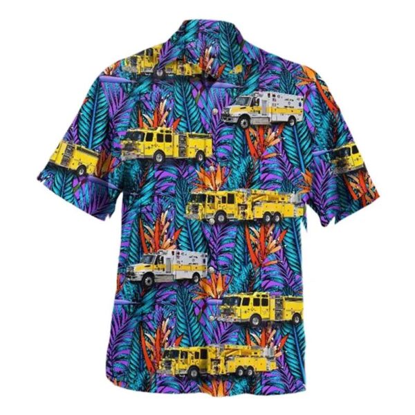 Woodbridge, Virginia, Volunteer Fire Department (woodbridge Station) Hawaiian Shirt