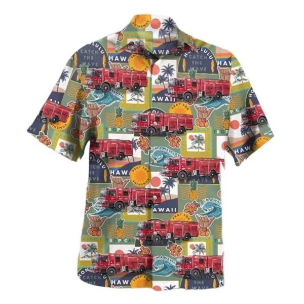 Anderson, California, Anderson Fire Protection District Hawaiian Shirt Anderson, California, Anderson Fire Protection District Hawaiian Shirt