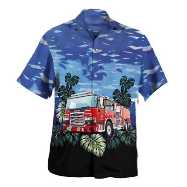 Birmingham, Alabama, Cahaba Valley Fire Protection District Hawaiian Shirt Birmingham, Alabama, Cahaba Valley Fire Protection District Hawaiian Shirt