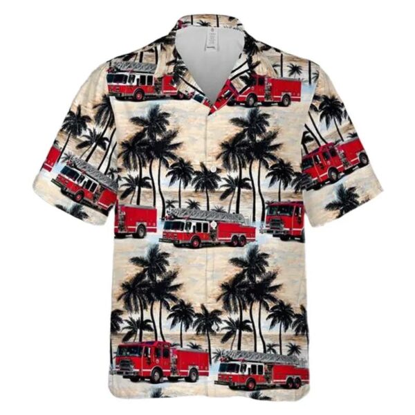 City Of Cairo Fire Dept, Cairo, Illinois Hawaiian Shirt City Of Cairo Fire Dept, Cairo, Illinois Hawaiian Shirt
