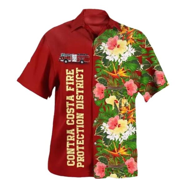 Concord, California, Contra Costa Fire Protection District Hawaiian Shirt Concord, California, Contra Costa Fire Protection District Hawaiian Shirt