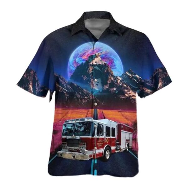 Florosa Fire Control District, Mary Esther, Florida Hawaiian Shirt