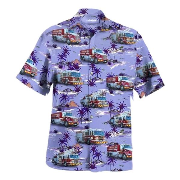 King City, Ontario, Canada, King Township Fire & Emergency Services Hawaiian Shirt