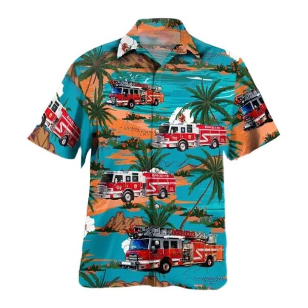 Lighthouse Point Fire Rescue, Florida Hawaiian Shirt Lighthouse Point Fire Rescue, Florida Hawaiian Shirt