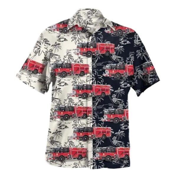 Rangeley, Maine, Rangeley Fire Rescue Hawaiian Shirt Rangeley, Maine, Rangeley Fire Rescue Hawaiian Shirt