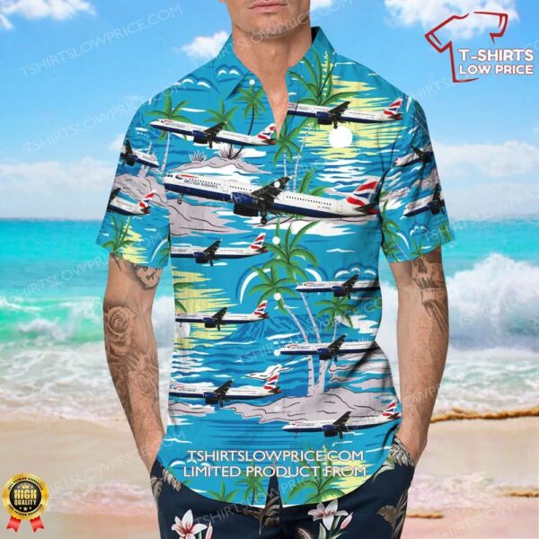 Airbus A321-231 British Airways Hawaiian Shirt Airbus A321-231 British Airways Hawaiian Shirt