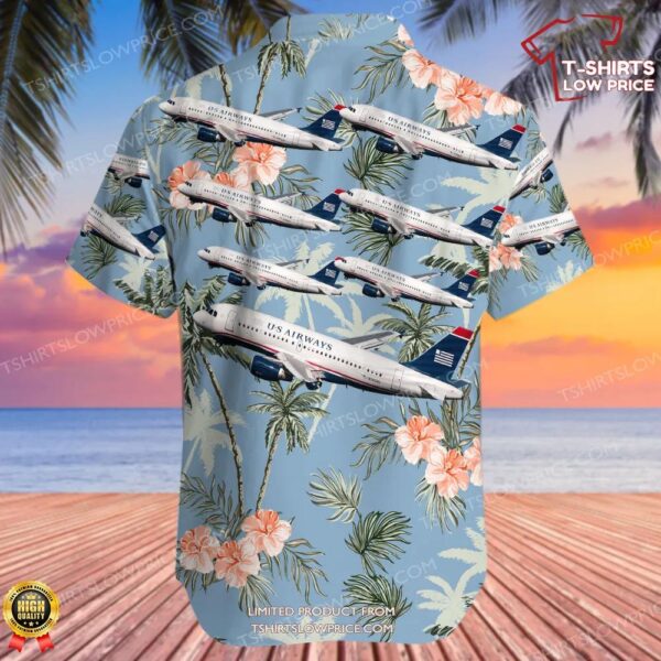 Airbus A319-112 US Airways Hawaiian Shirt