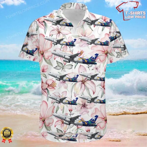 Airbus A319-132 US Airways Hawaiian Shirt