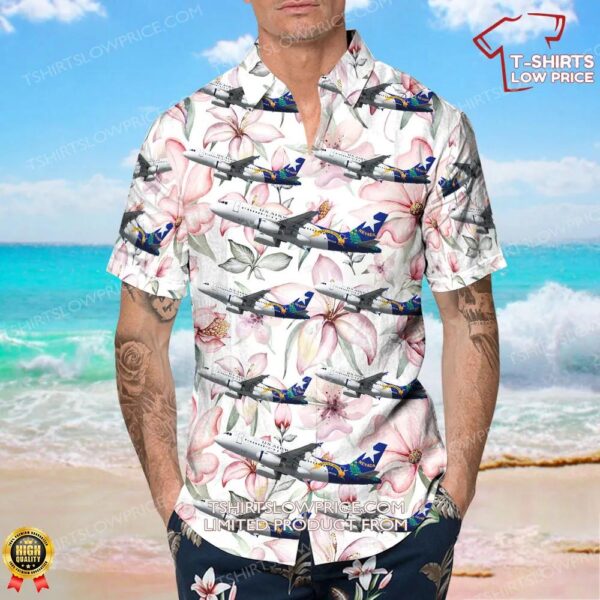 Airbus A319-132 US Airways Hawaiian Shirt