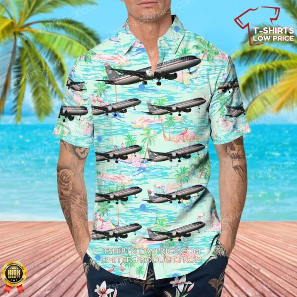 Airbus A321-211 US Airways Hawaiian Shirt
