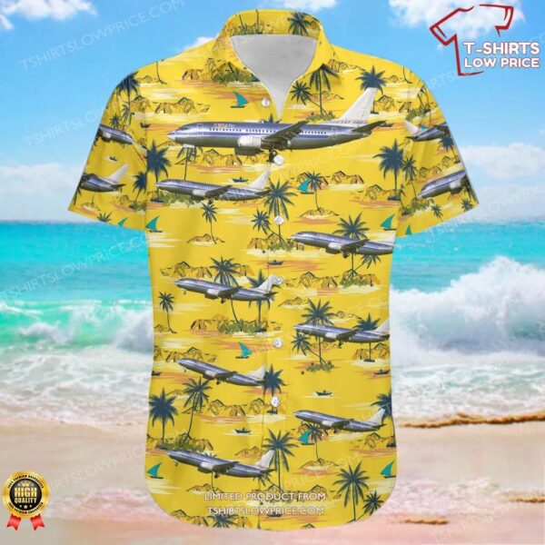 Boeing 737-301 US Airways Hawaiian Shirt